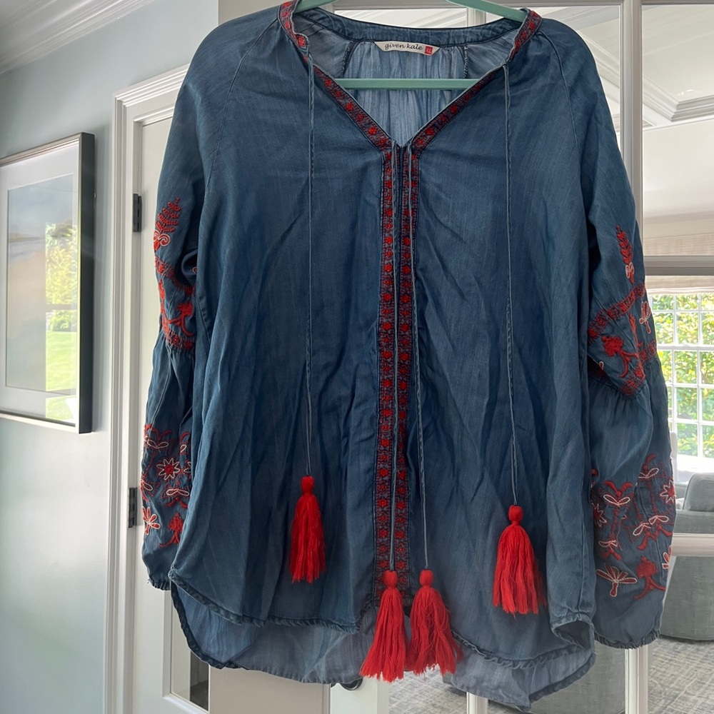 Ladies GIVEN KALE BLOUSE XL